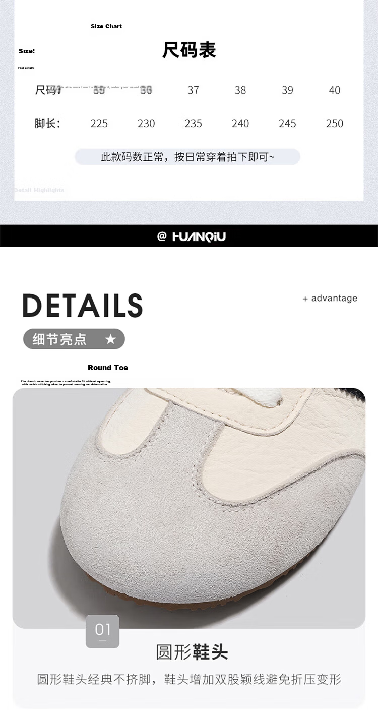 Global 2026 Stylish Spring Low-Top Sneakers Ins-Style Black and White Classic Soft Sole Breathable Trainer Shoes 3