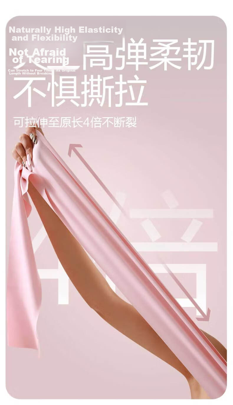 LI-NING Elastic Band Men and Women Sports Stretch Fitness Resistance Band Strength Training Stretch Puller Tension Rope 25 lbs 5