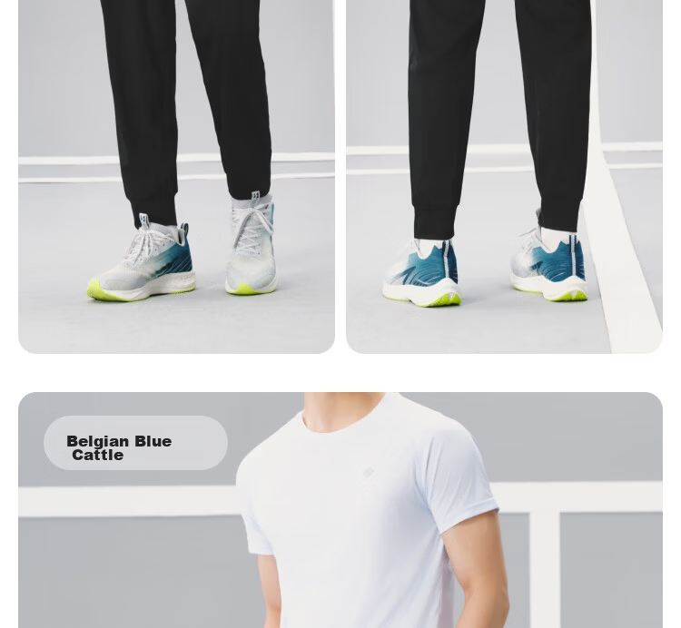 JD Original Men's Quick-Dry Sports Pants, Casual Trousers, Spring And Summer Men's Running Fitness Breathable Sweatpants, Training Pants for Men, Rhinoceros Gray, XL 31