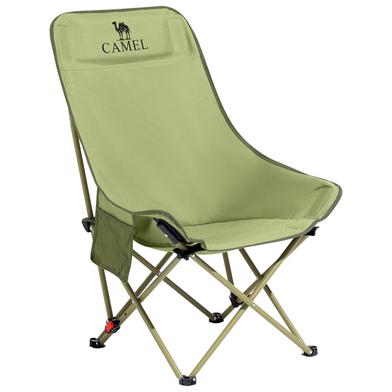 CAMEL Outdoor Folding Adjustable Moon Chair Beach Portable Stool Sketching Fishing High Back Chair 174CJ42640