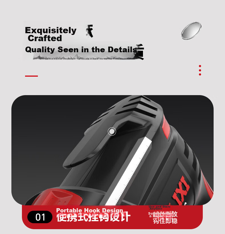 DELIXI ELECTRIC Multi-Function Electric Hammer Drill Heavy-Duty Concrete Industrial Grade 1050W 12