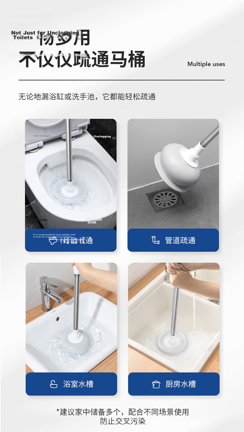 Qianxihong Electric Drain Cleaner for Toilet And Kitchen, Automatic Sewer Cleaning Machine with Drill Function, 10-Meter GQ-90 Manual And Automatic Combo Model 12