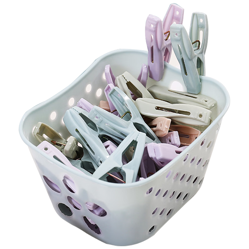 Czigman Plastic Clothes Pegs Hangers Sheet Clips Laundry Socks Underwear Clips 30-Pack