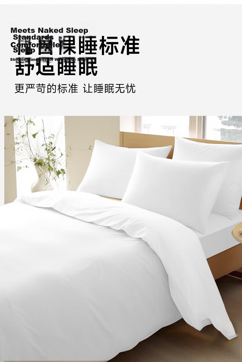 Wuyinliangpin Disposable Bedding Set, Four-Piece Or Three-Piece, Travel Bedding Set Including Sheet, Duvet Cover, Pillowcases, Thickened for Hotel And Train Sleeper Berths 6