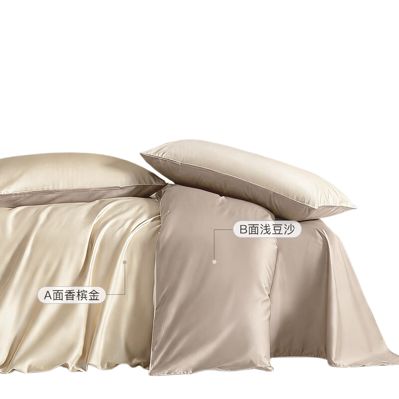 CROWN 60-Piece Bedding Set, Pure Cotton Bedsheet, Duvet Cover, Pillowcases, High-End Luxury Feel Bedding, All-Cotton Duvet Cover, 200x230cm, for 1.5m/2m Beds
