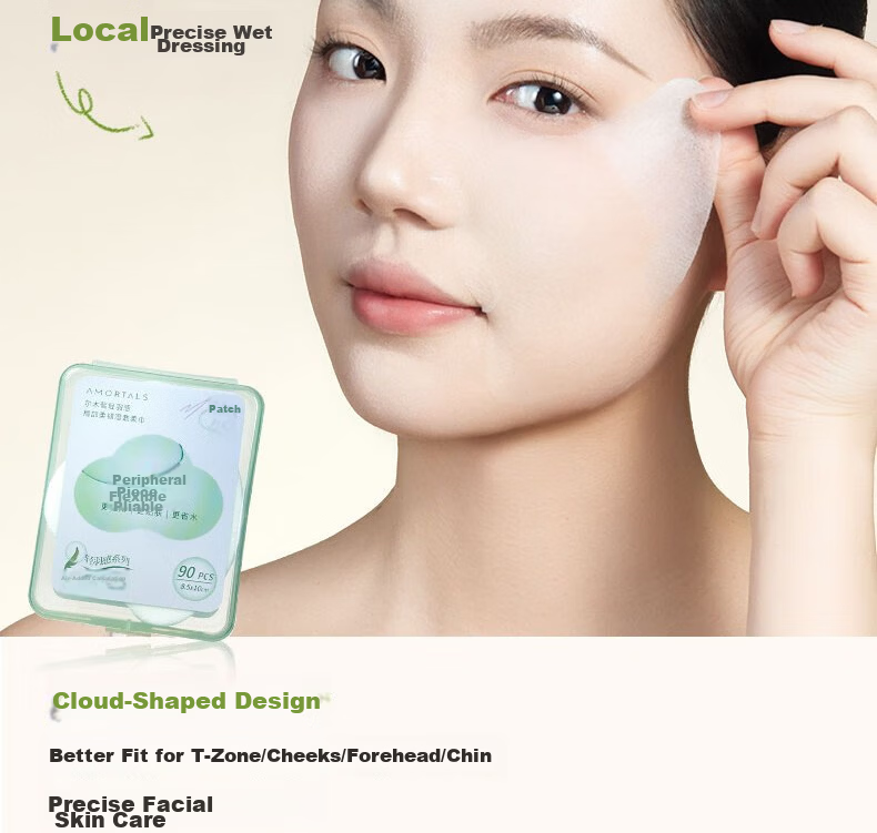 AMORTALS Lightweight Soft Flexible Moisturizing Facial Cotton Pads Makeup Remover Cotton Sheets 7