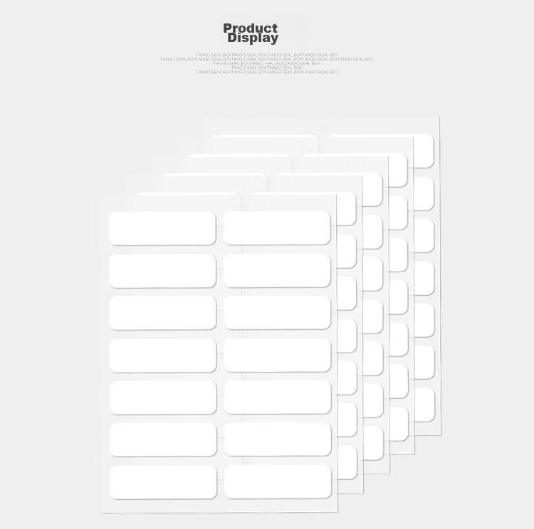 TANGO White 13mm×38mm Adhesive Label Paper/1400pcs Self-Adhesive Sticky Notes Removable Glue Data Classification Price Labels Office Supplies 7