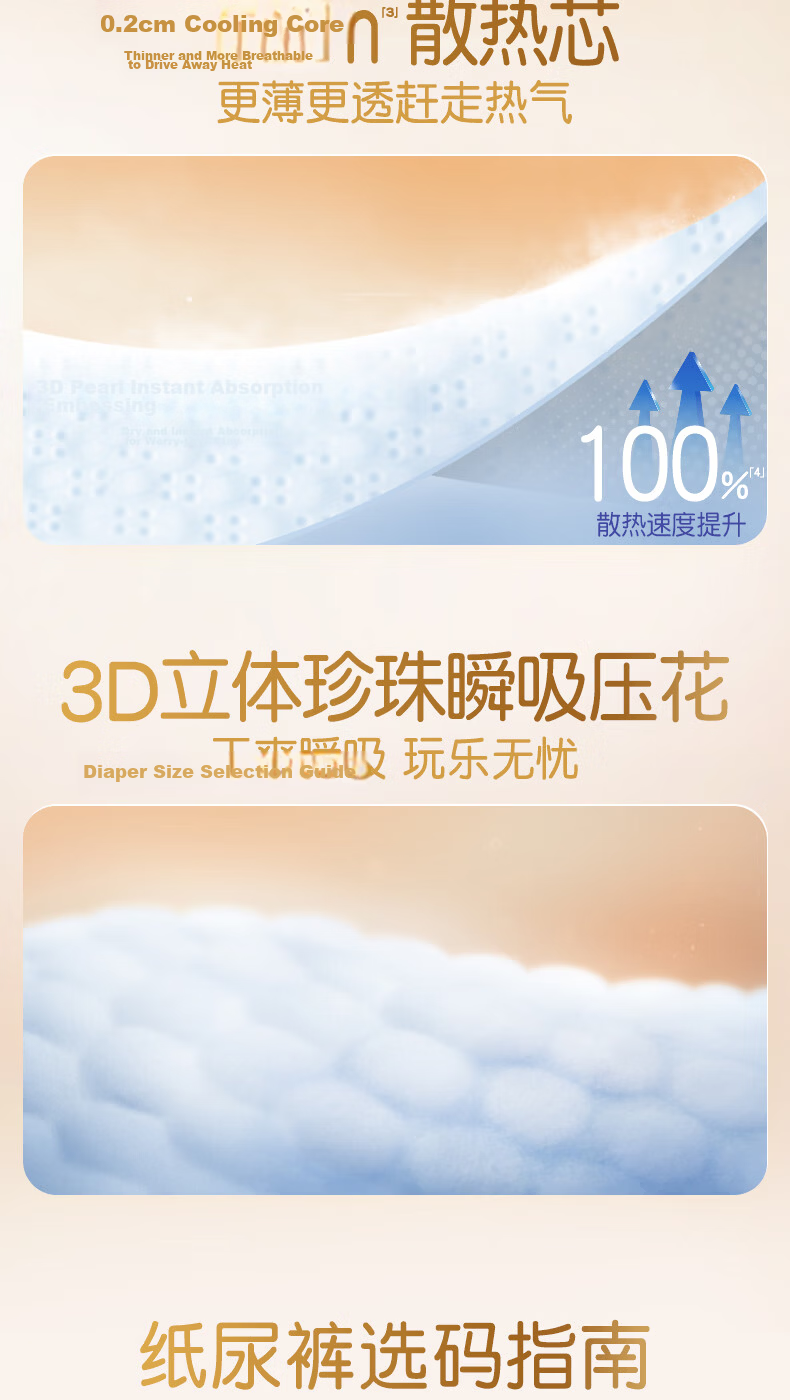 GOO.N Guangzhiyu Series Pull-Up Diapers XXL 26 Pieces (≥15KG), Diapers, Ultra-Thin And Breathable 5