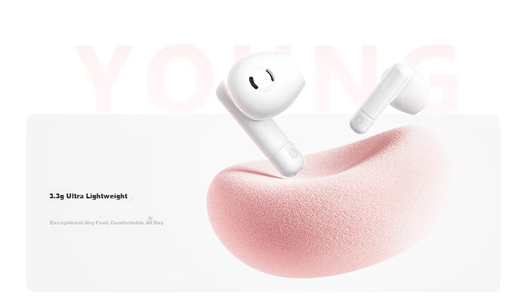 Baseus BS2 Lite Semi-In-Ear True Wireless Earbuds Comfortable Bluetooth Music Sports Earphones Low Latency for Apple Huawei Vivo Honor Phones Gift 5