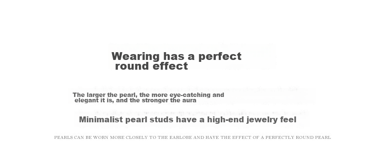 Daimi S925 Silver Seedless Steamed Bun Round 11-12mm Minimalist Series Freshwater Pearl Stud Earrings, Mother's Day Gift for Girlfriend 19