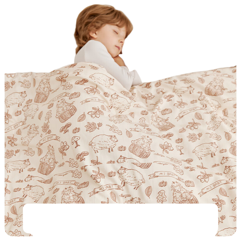 YEEHOO 100% Australian Imported Wool Quilt Baby and Child A-Class Fluffy Warm Autumn Winter Quilt Core 120*150cm