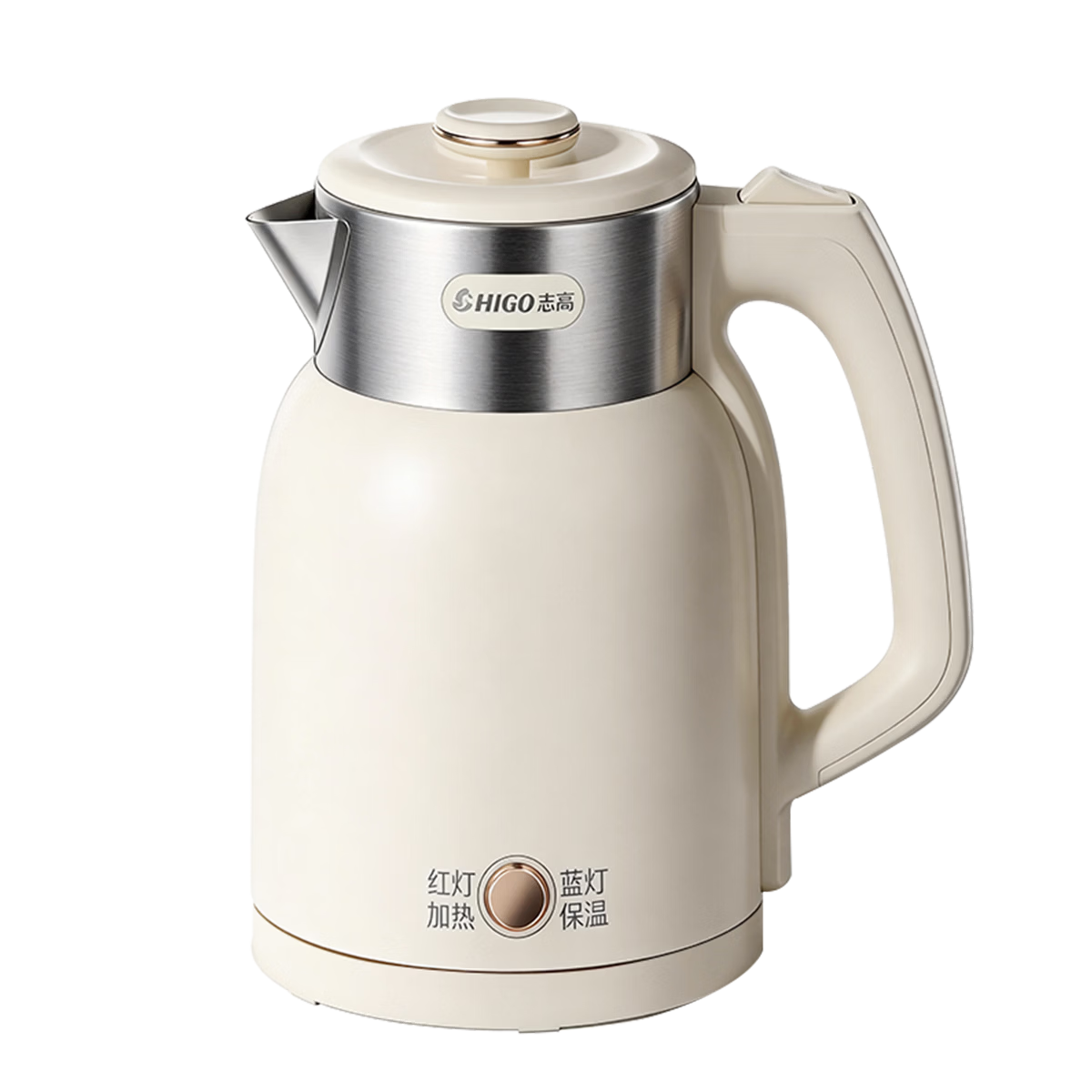 CHIGO Electric Kettle Double-Layer Anti-Scald 316 Stainless Steel Inner Pot High Power Fast Boiling 1.6L Automatic Temperature Control Kettle WM1601