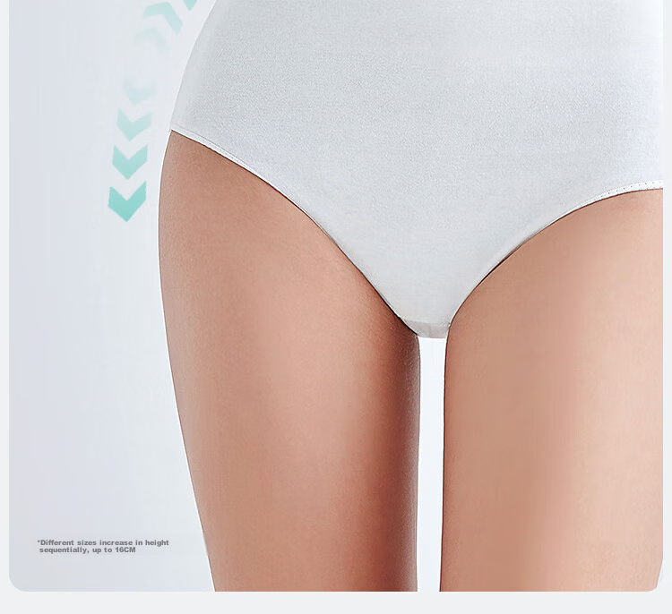 Briars Disposable Women's Underwear [160g Extra Thick Lycra Cotton] Large Size Sterile Travel Postpartum Disposable 15