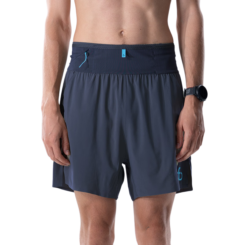 Feibit Air Pants 4.0 Men's Waist Bag Shorts Breathable Running Sports Pants 5-Inch Quick-Dry Sand Gray L