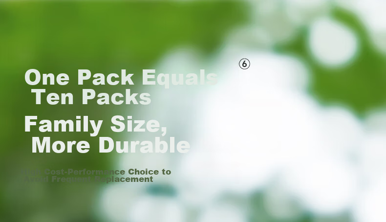 Deyou Cloud Thickened Portable Small Pack Facial Towel 10 Sheets * 6 Packs Disposable Towel Travel Dual-use Wet and Dry Cleansing Wipes 7