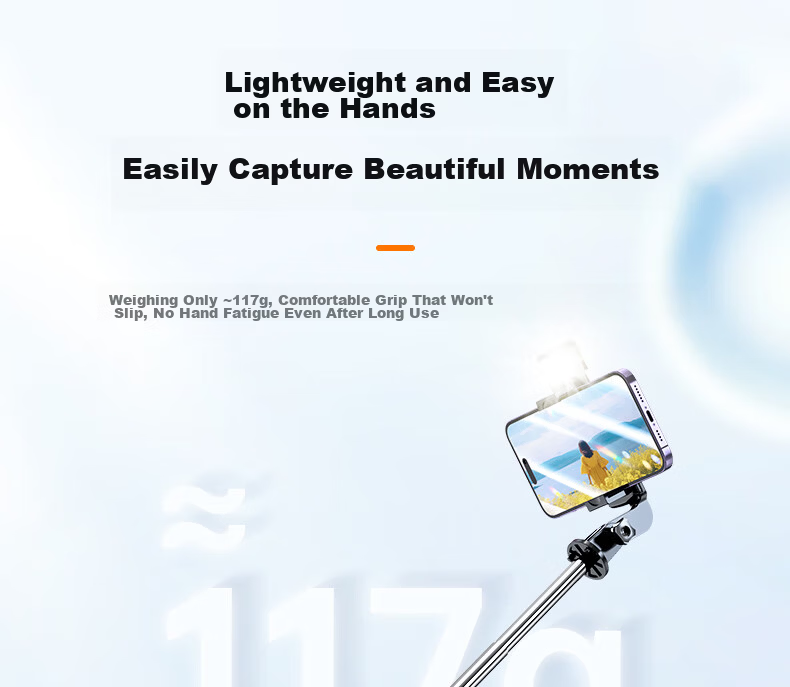 Zhiguozhe 2026 New Professional 2m Selfie Stick Phone Holder Floor Tripod 360° Rotating Anti-Shake Follow Shooting Compact Portable Live Streaming Travel Auto 17