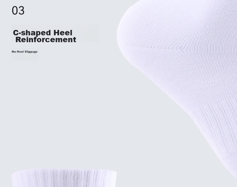 LI-NING Men's Sports Socks (6 Pairs) Basketball Running Badminton Odor-Resistant Mid-Calf Cotton Socks for Women 12