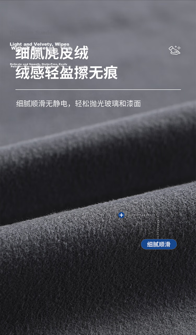 LYNN Fish Scale Cleaning Cloth for Glass, Lint-Free, Extra Large Car Wash Towel for Glass Cleaning, 40*40cm, 5 Pieces 11