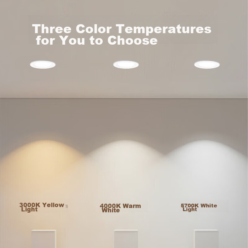 PHILIPS LED Recessed Ultra-thin Downlight 12W Anti-glare Corridor Ceiling Light Warm White 4000K Cutout 115~135mm 11
