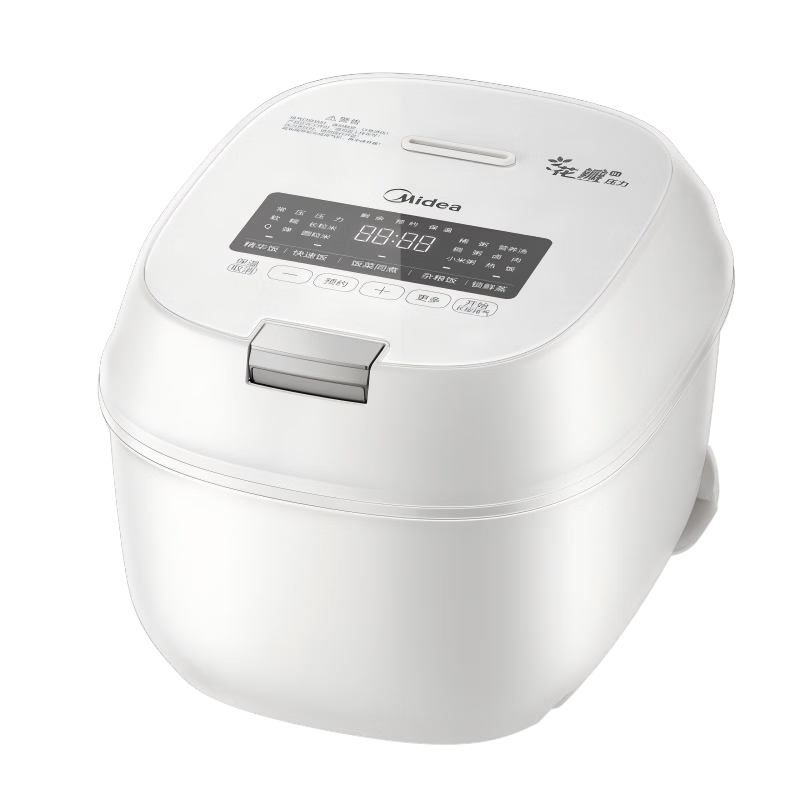Midea Pressure Master Rice Cooker with Petal IH Heating, Titanium-Free, 20Kpa, 4L Large Capacity for Home Use, New Model 2026, Suitable for Cooking Rice And Soup, 4-5 People, MB-C5