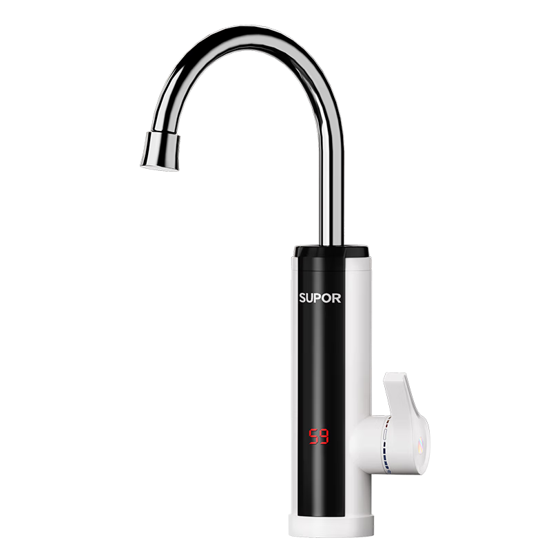 SUPOR Electric Instant Hot Water Faucet Rapid Heating Water Heater Hot and Cold Kitchen Household Fast Heating Water Tap Bathroom Heater 272947-01-CP