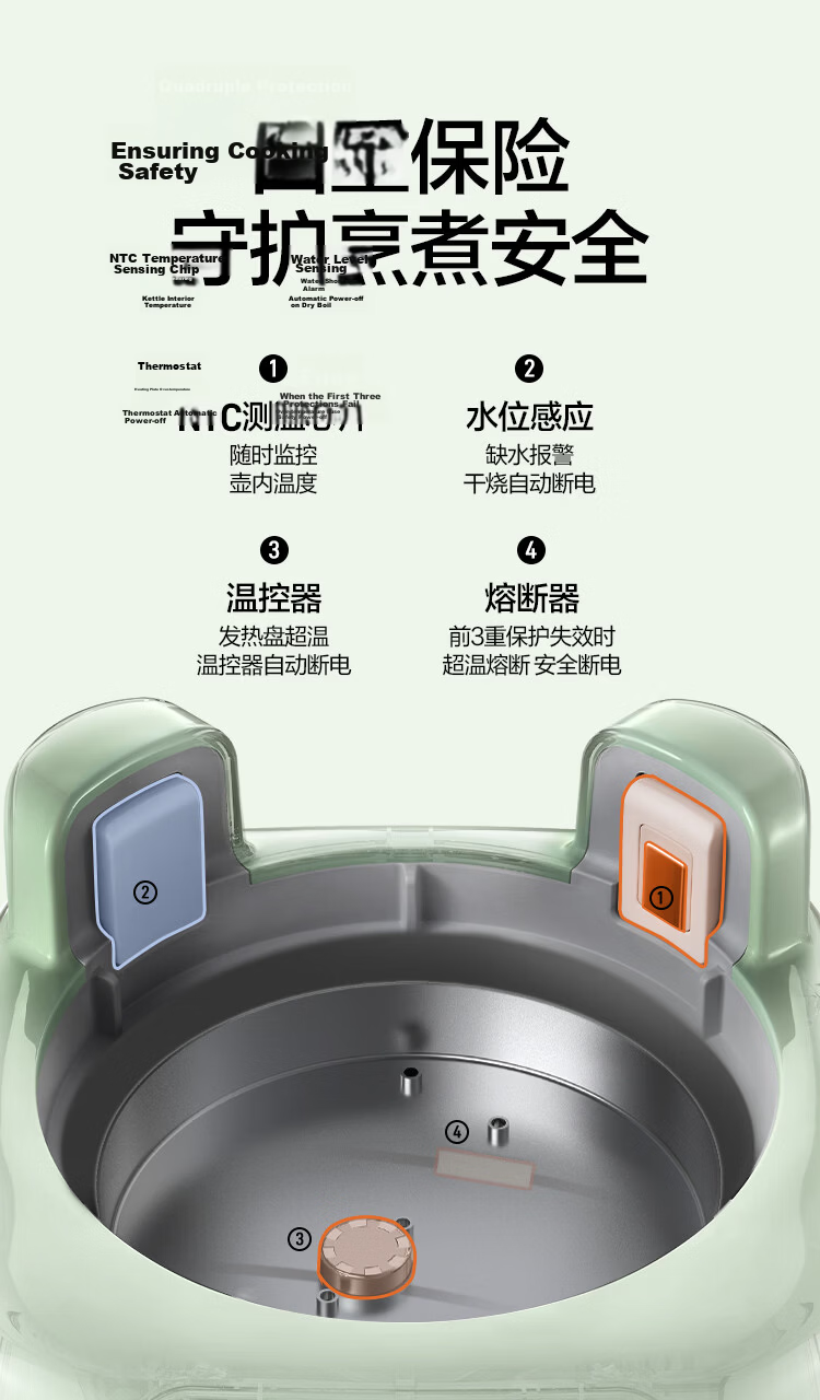 Buydeem FK571 Health Pot Stew Cooker Price Protection 618 10