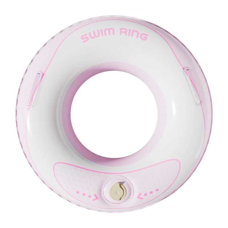 361° Adult Swimming Ring Safety Anti-Tip Pressurized Inflatable Thickened Underarm Float Portable Swimming Gear for Men
