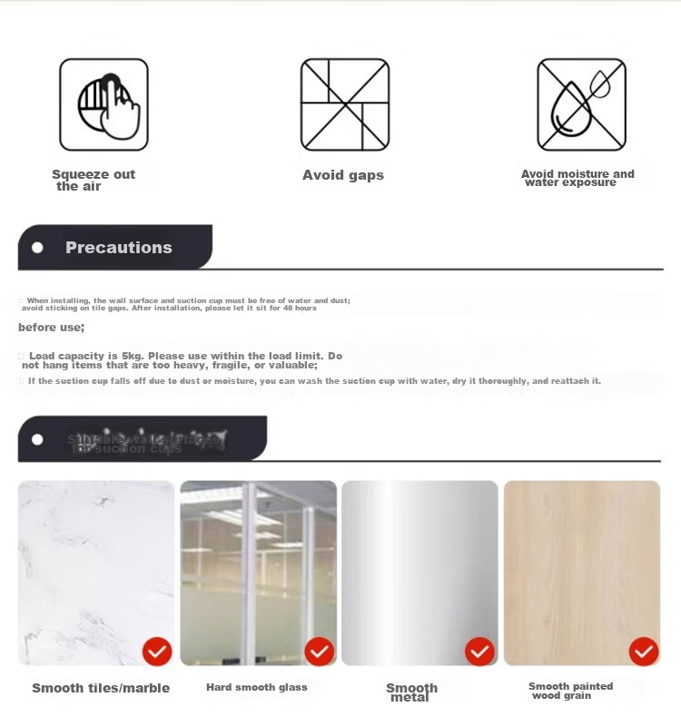 Baihan Suction Cup Bathroom Slipper Rack Towel Rack No Drilling Storage Shelf Waterproof Slipper Holder 21