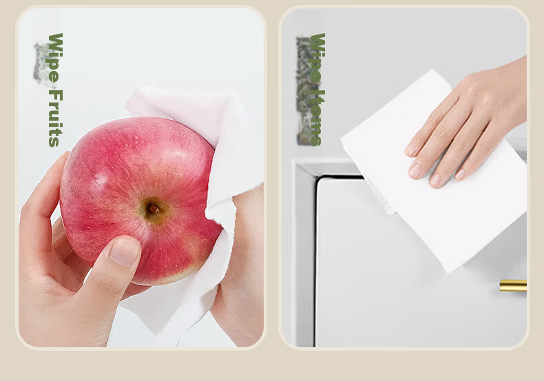 Cotton Deer Pure Cotton Facial Towels Hanging Soft Cotton Towels Extra Large Thick Disposable Cotton Towels 20x20cm 100 Sheets 3 Packs 13