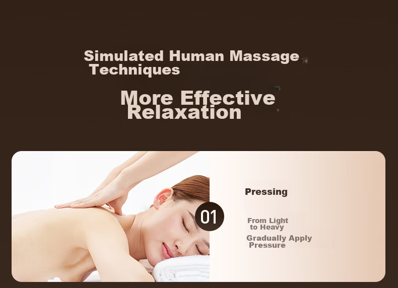 KONKA Cervical Massage Device for Shoulder, Neck, Waist And Deltoid, Automatic Kneading And Heating Pad Pillow, Practical Mid-Autumn Festival Birthday Gift for Parents And Elders 9