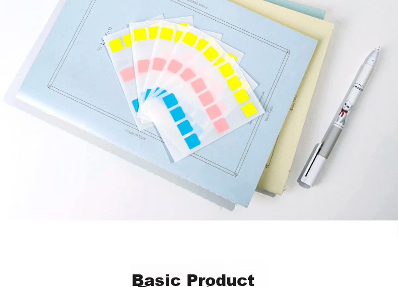 Deli 160 Small Index Tabs Labels Exam Review Key Points Classification Sticky Notes Memo Pads 12*28mm 21536 3
