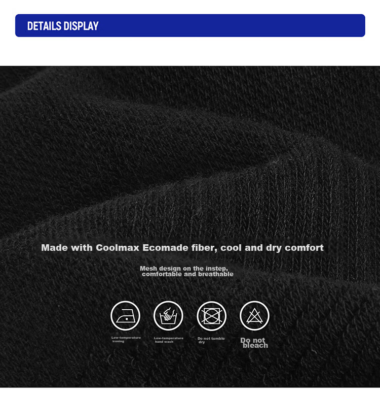 FILA Official Men's Low-Cut Socks 2026 Summer Fitness Sports Socks Simple Comfortable Short Socks 8