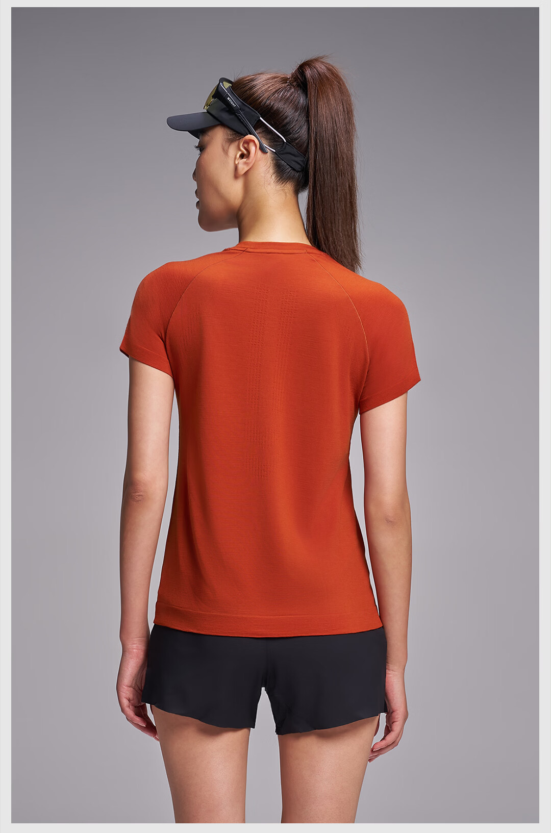 UTO Merino Wool Quick-Dry Short Sleeve Sports T-Shirt Outdoor Running Hiking Top Women - Hemlock Green M 25