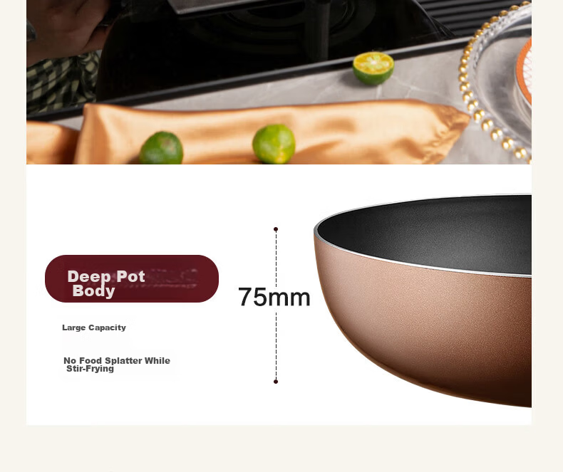 ASD Non-Stick Frying Pan JL28G2WG-C 11