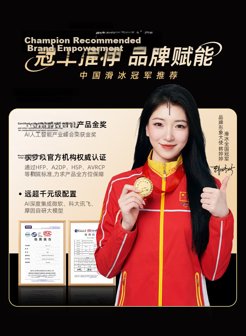 MONOISE G2 Bluetooth Earbuds Ear-Hook Style AI Translation Real-Time Simultaneous Interpretation Wireless Recording Noise-Cancelling Long Battery Life Sports Music 1