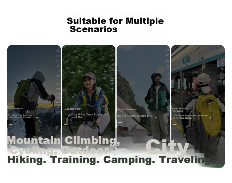 CAMEL Bee Outdoor Cycling Hiking Mountaineering Lightweight Travel Backpack Sports Double Shoulder Bag 4633 11