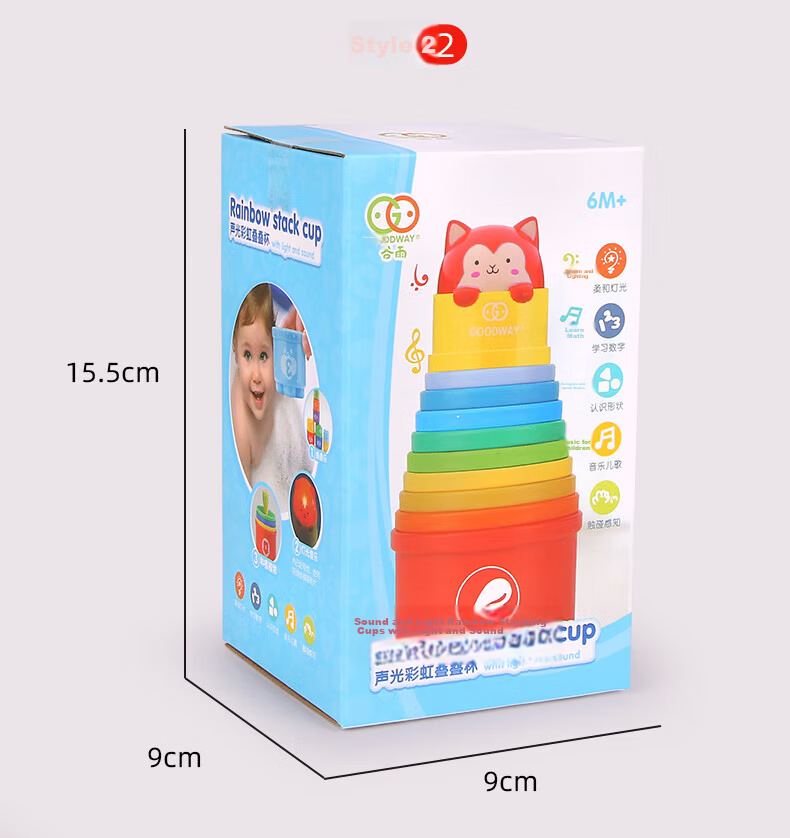 GOODWAY Hammering Toy for Infants And Toddlers, 6-12 Months, Educational Hammer for Children Aged 1-3 Years Old, Baby Knocking Game for Boys And Girls 10