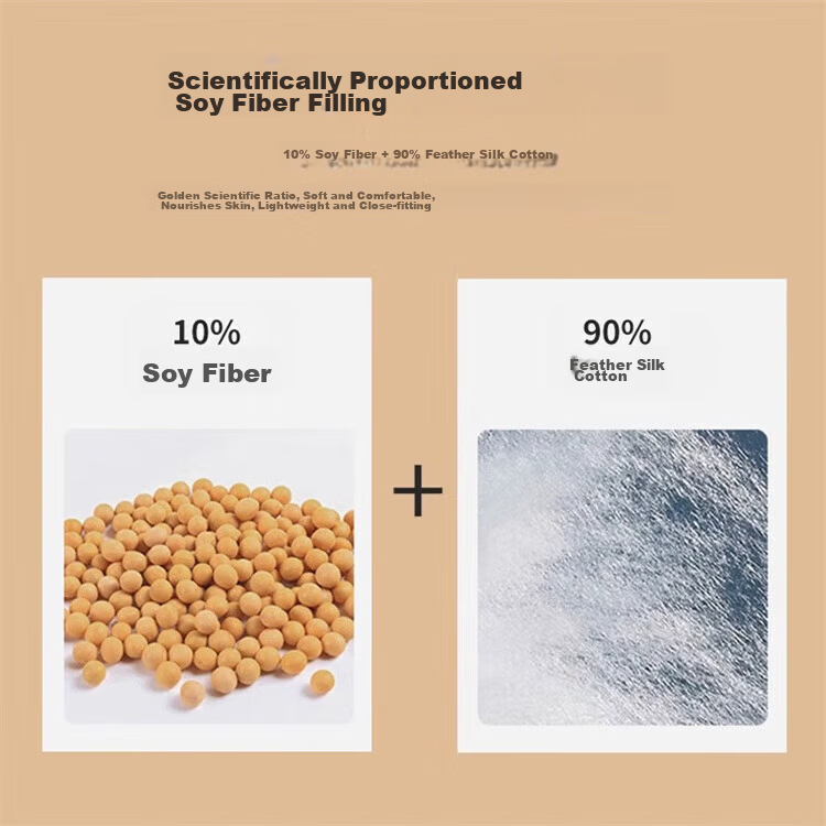 MUJI Class A 10% Soy Fiber Air Conditioning Quilt Double Summer Quilt Core 200x230cm Ivory White 2
