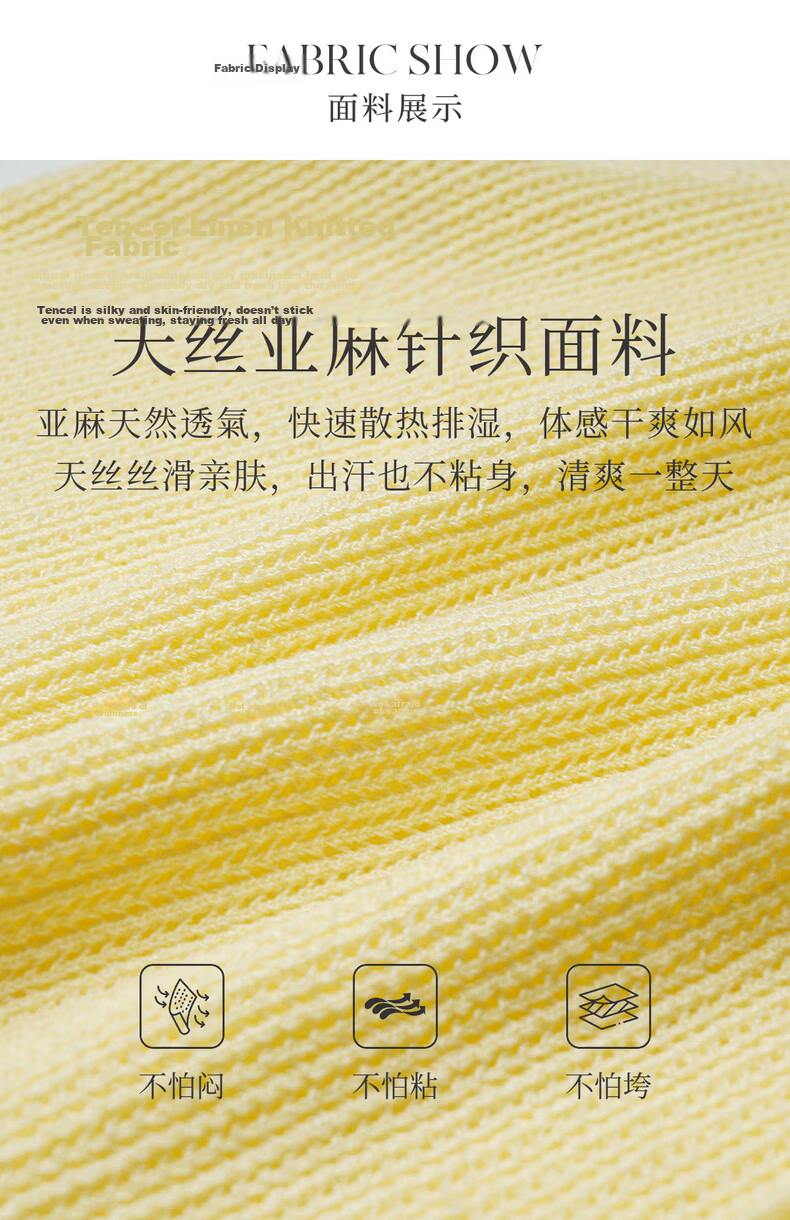 Olrain Summer New Vacation Style Large Round Neck Tie Pullover Knitwear Women Casual Top Yellow L 12
