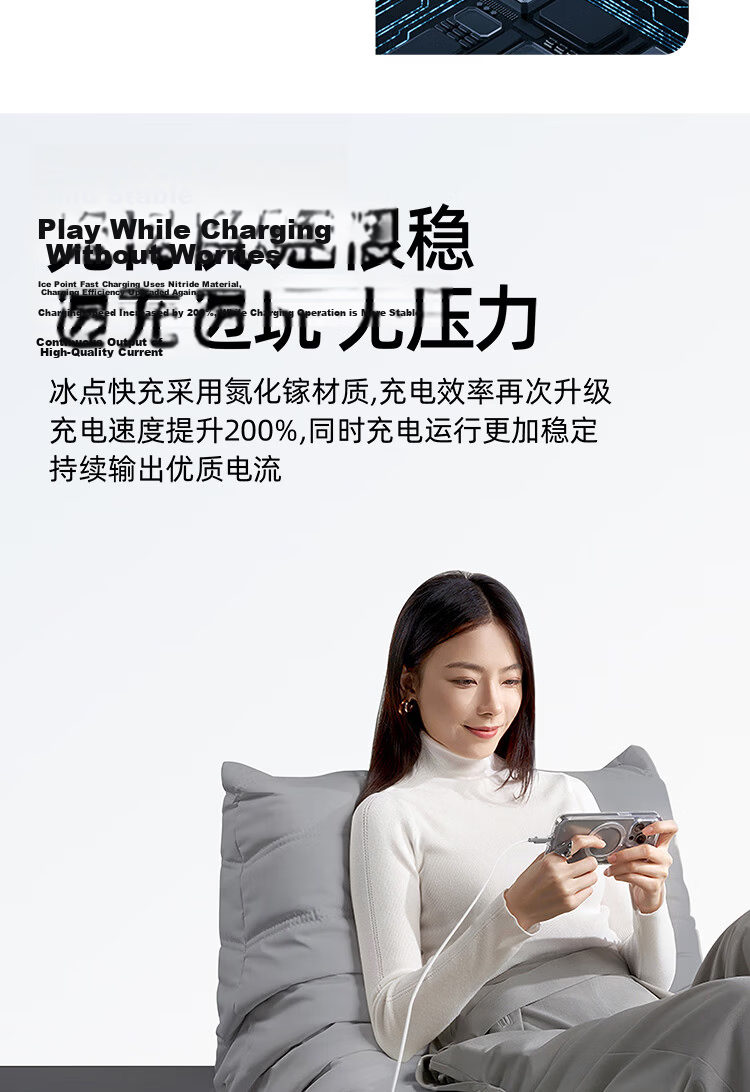 JD Jingzao 20W Apple Charger Set Compatible with iPhone 8-14 Including Lightning Cable GaN Fast Charger for iPhone 14 6