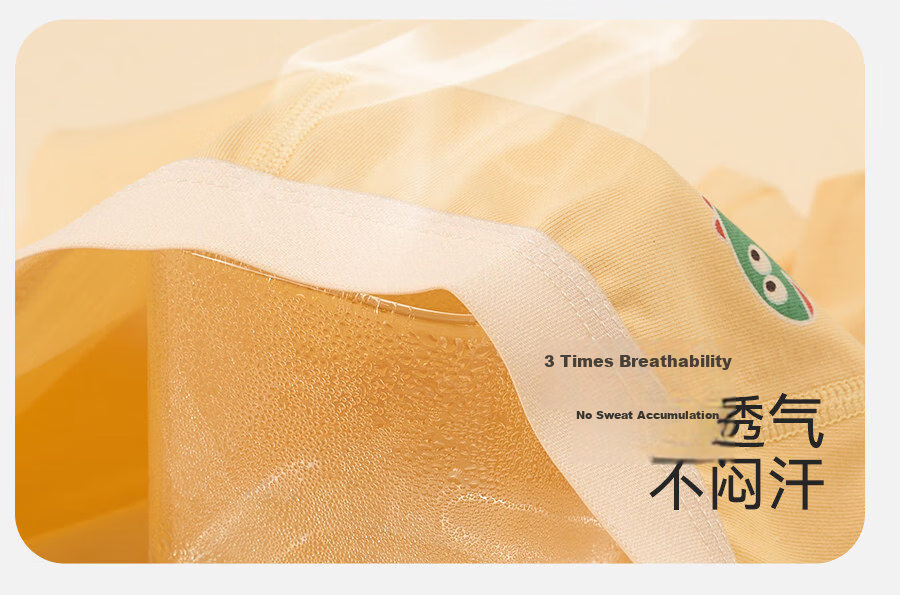 Mianqixiong Boys' Underwear, Children's Pure Cotton Class A Thin Summer Triangle Briefs, for Older Boys, All-Cotton Baby Boxer Shorts 11