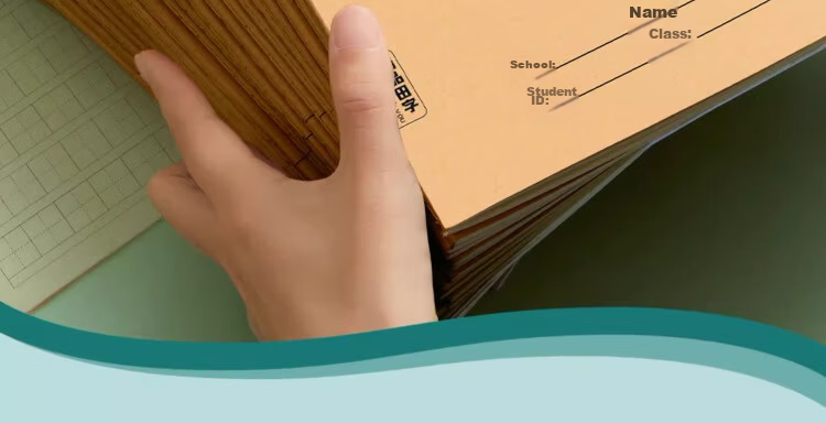 Liupintang 16K Exercise Book for Primary School Grade 3, 300-Grid Kraft Paper Notebook for Grades 4-6 and Middle School Students, Bulk Uniform Wholesale 2