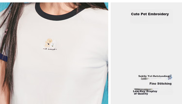 Semir Mall Edition | Illustrator Collaboration Women's Short Sleeve T-Shirt Summer Crop Slim Fit 2026 Top 101326100029 17