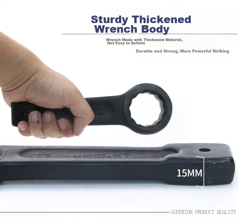 Great Wall Industrial Heavy-Duty Single-Head Crowfoot Wrench 24mm 311524 3