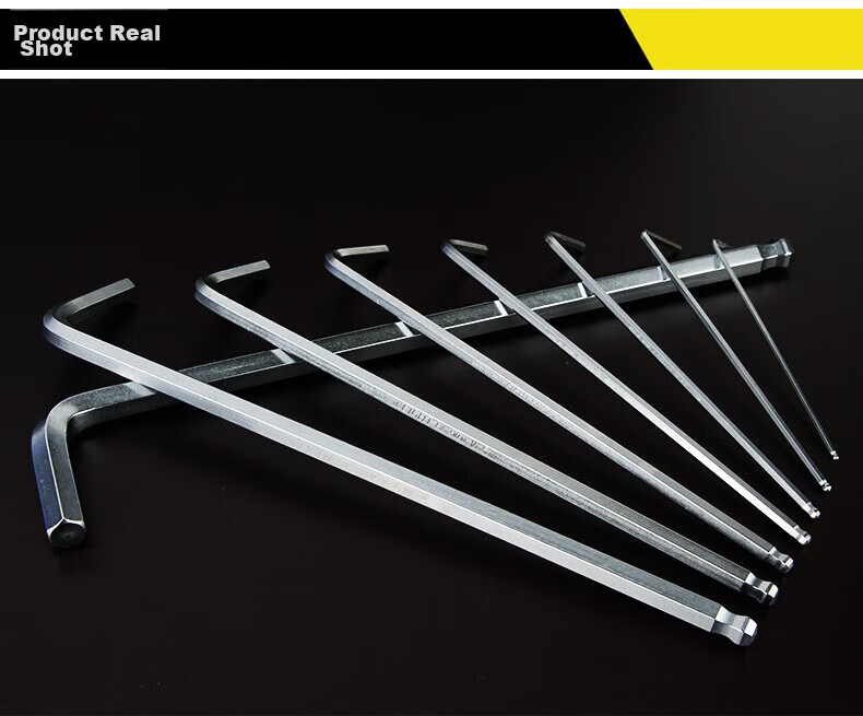 EIGHT Japan Imported Metric Hex Key Extended Diamond Ball Head Hex Screwdriver 6mm TL-6 5