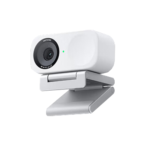 Insta360 Link 2C Conference Live Streaming Camera 4K HD Beauty Laptop External Webcam with Built-in Microphone USB Plug and Play (Dynamic White)