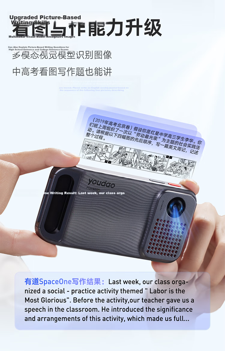 Youdao AI Answering Pen Space X [Science And Engineering Tool] Dictionary Pen, English Reading Pen for Primary, Middle And High School Students, Math Learning Aid, Translation Pen, Study Machine, Listening Treasure, WiFi Versio 11