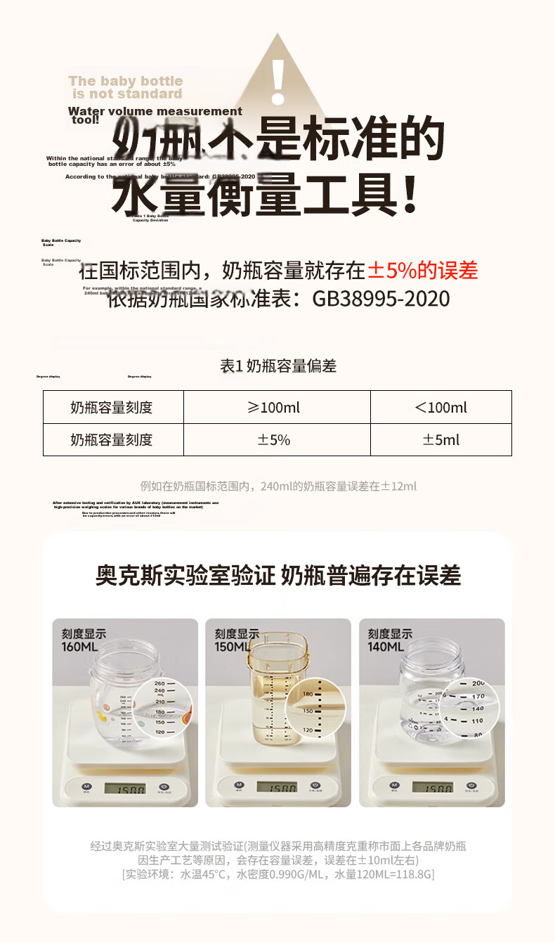 AUX Baby Formula Maker Infant Milk Mixer Quantitative Water Dispensing Milk Preparation Machine Constant Temperature Kettle 2L 8