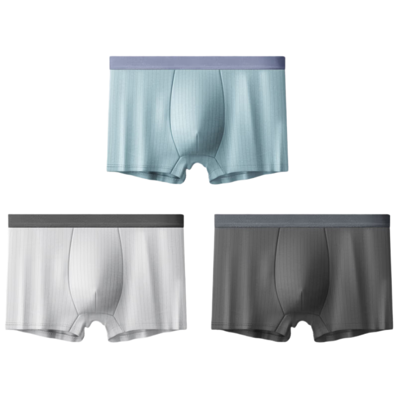 BADIGAO Disposable Men's Boxer Briefs Travel Sterilized Pure Cotton Men's Four-Corner Underwear Large Size Wash-Free Shorts