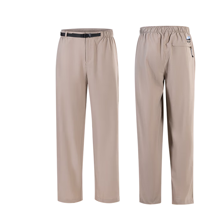 JD Jingzao Summer Quick-Dry Work Pants Men Thin Casual Sports American Paratrooper Pants Khaki 3XL